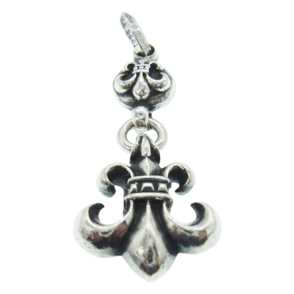 CHROME HEARTS クロムハーツ（原本無） 1BALL BS FLEUR 1ボール BSフレア チャーム ペンダントトップ シルバー系【中古】