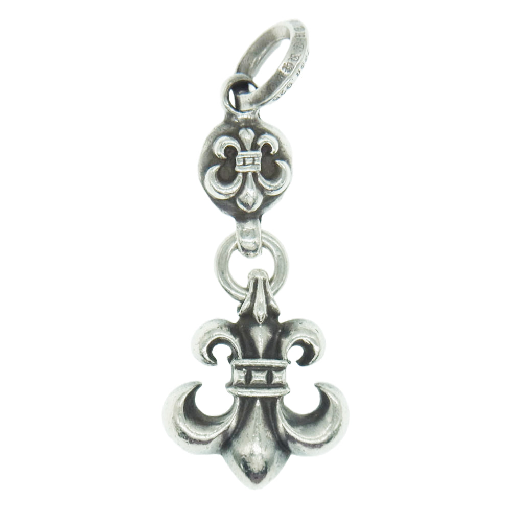 CHROME HEARTS クロムハーツ（原本無） 1BALL BS FLEUR 1ボール BSフレア チャーム ペンダントトップ シルバー系【中古】
