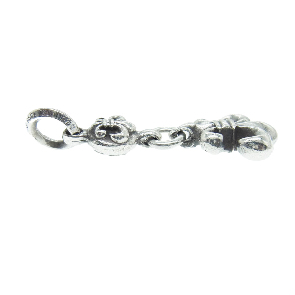CHROME HEARTS クロムハーツ（原本無） 1BALL BS FLEUR 1ボール BSフレア チャーム ペンダントトップ シルバー系【中古】