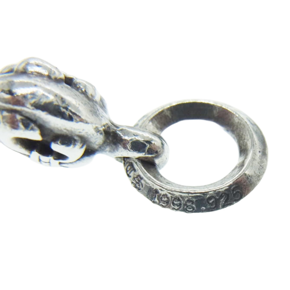 CHROME HEARTS クロムハーツ（原本無） 1BALL BS FLEUR 1ボール BSフレア チャーム ペンダントトップ シルバー系【中古】