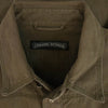 CHROME HEARTS クロムハーツ（原本無） ARMY FB BS FLUER アーミー シャツ BSフレアボタン ミリタリー 長袖 シャツ カーキ系 SM【中古】