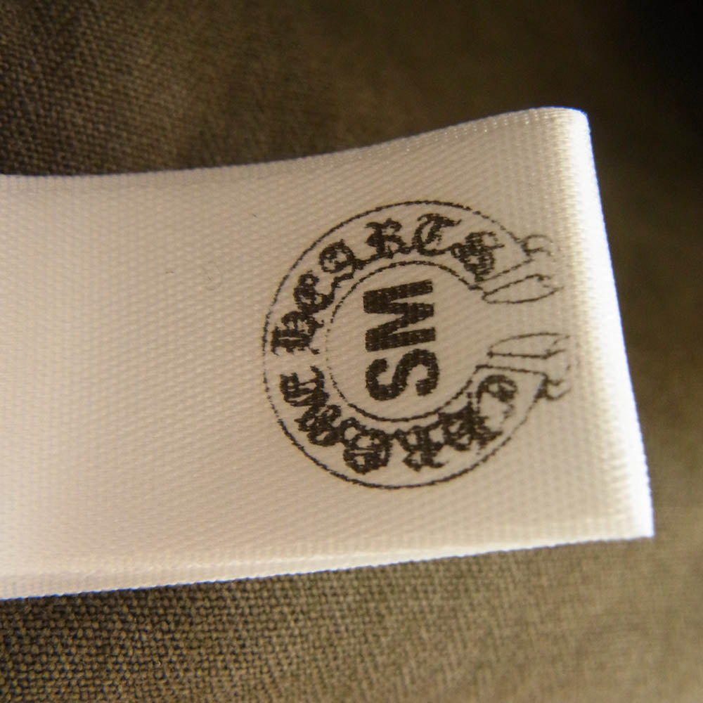 CHROME HEARTS クロムハーツ（原本無） ARMY FB BS FLUER アーミー シャツ BSフレアボタン ミリタリー 長袖 シャツ カーキ系 SM【中古】