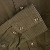 CHROME HEARTS クロムハーツ（原本無） ARMY FB BS FLUER アーミー シャツ BSフレアボタン ミリタリー 長袖 シャツ カーキ系 SM【中古】