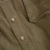 CHROME HEARTS クロムハーツ（原本無） ARMY FB BS FLUER アーミー シャツ BSフレアボタン ミリタリー 長袖 シャツ カーキ系 SM【中古】