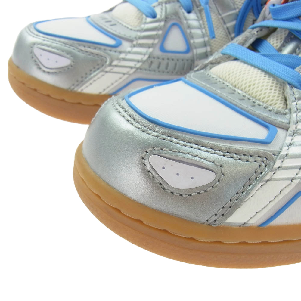 NIKE ナイキ CU6015-100 × OFF-WHITE オフホワイト AIR RUBBER DUNK University Blue エアラバーダンク スニーカー ホワイト系 ブルー系 27.5cm【中古】