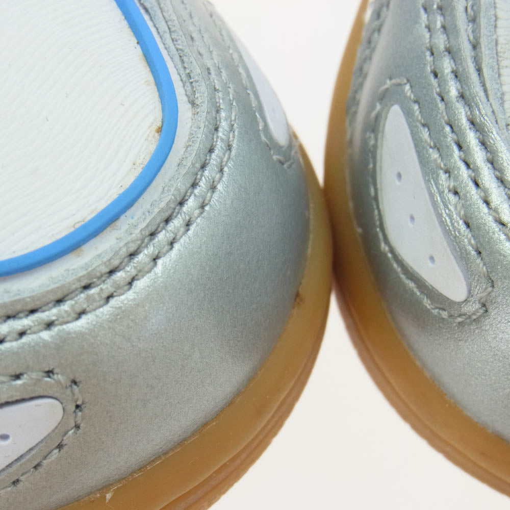 NIKE ナイキ CU6015-100 × OFF-WHITE オフホワイト AIR RUBBER DUNK University Blue エアラバーダンク スニーカー ホワイト系 ブルー系 27.5cm【中古】