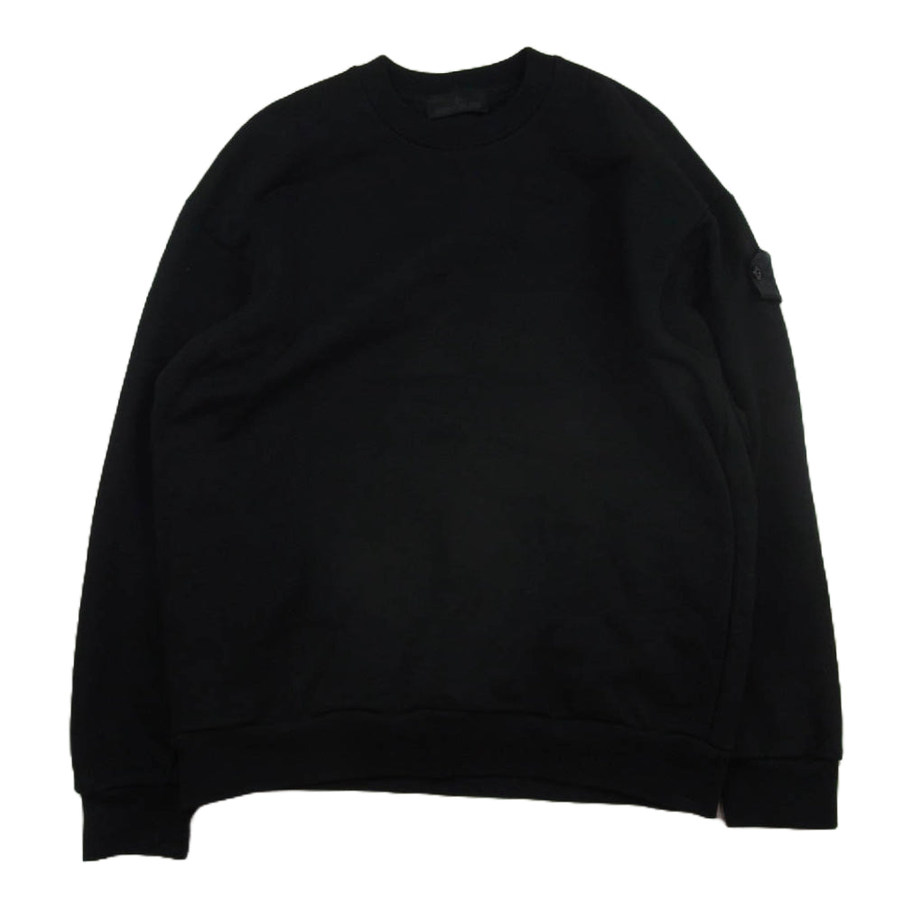 STONE ISLAND ストーンアイランド 7715633F3 ワッペン付 スウェット トレーナー ブラック系 L【中古】
