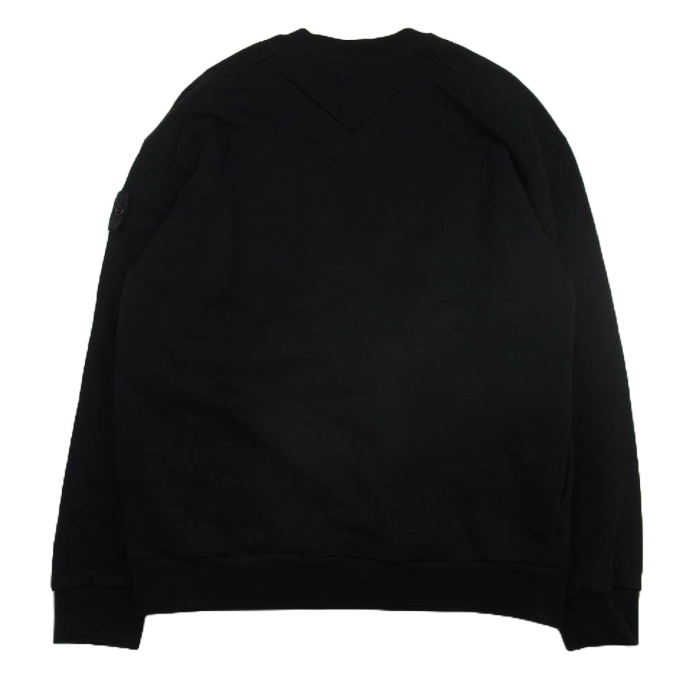STONE ISLAND ストーンアイランド 7715633F3 ワッペン付 スウェット トレーナー ブラック系 L【中古】