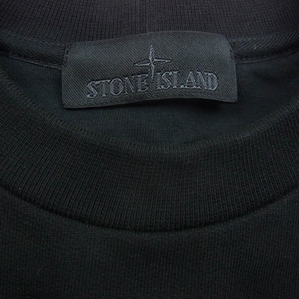 STONE ISLAND ストーンアイランド 7715633F3 ワッペン付 スウェット トレーナー ブラック系 L【中古】