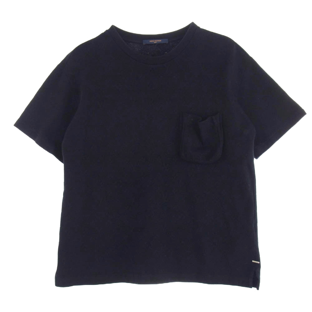 LOUIS VUITTON ルイ・ヴィトン 22SS RM221Q TCL HIY49W シグネチャー 3Dポケット モノグラム Tシャツ 半袖 ダークネイビー系 M【中古】