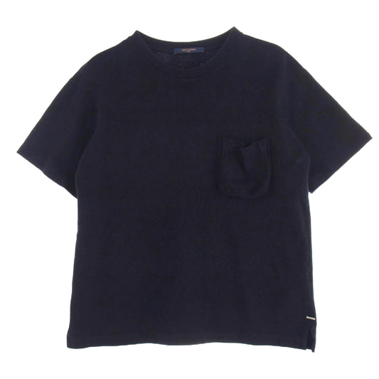 LOUIS VUITTON ルイ・ヴィトン 22SS RM221Q TCL HIY49W シグネチャー 3Dポケット モノグラム Tシャツ 半袖 ダークネイビー系 M【中古】