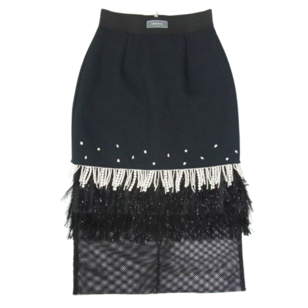 メゾンスペシャル 24SS 21231515302 Bijou Tight Skirt ビジュー タイト スカート ブラック系 FREE【中古】