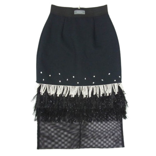 メゾンスペシャル 24SS 21231515302 Bijou Tight Skirt ビジュー タイト スカート ブラック系 FREE【中古】