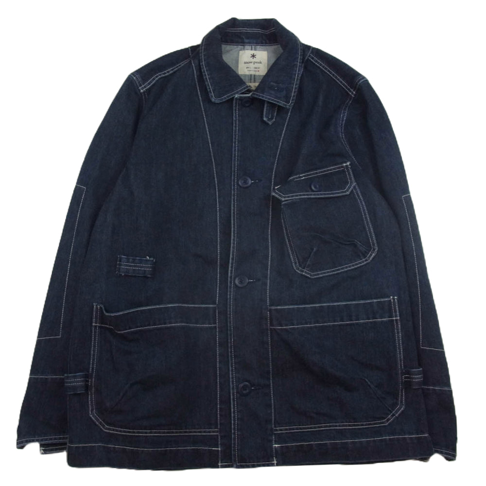 スノーピーク 焚火デニム オーバーオール TAKIBI Denim XL 焚火デニム｜“TAKIBI Denim”シリーズ - 2023 AUTUMN & WINTER