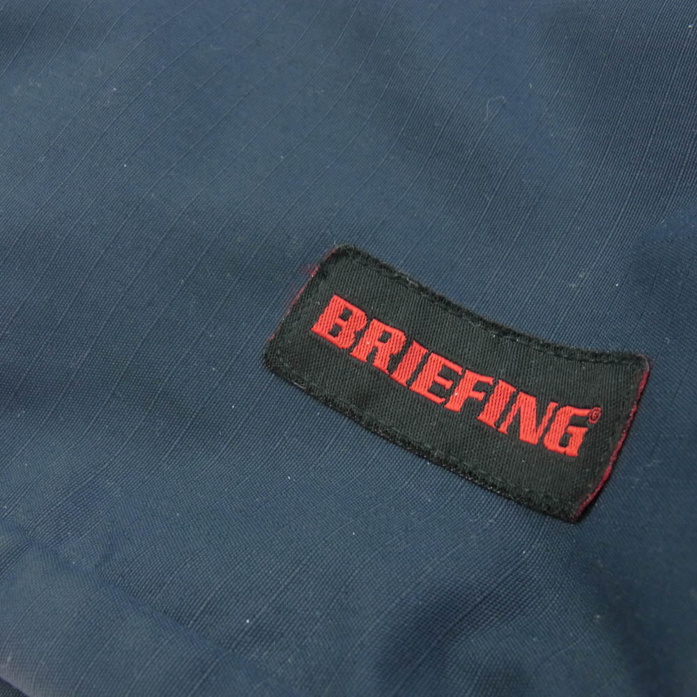 BRIEFING ブリーフィング 2WAY ブリーフケース ビジネスバッグ バックパック リュック ネイビー系【中古】