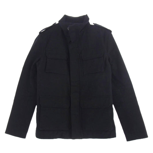 AKM エイケイエム 09AW B042 M-65 TYPE 裏地中綿 ミリタリー ジャケット ブラック系 L【中古】