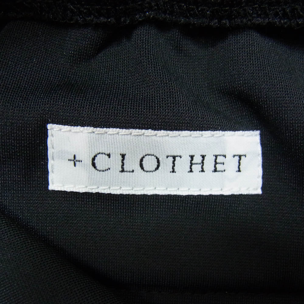 クロスクローゼット CLB-20027 Matte Twist Jogger Pants マットツイスト ダブルジャージ パンツ ブラック系 3【中古】