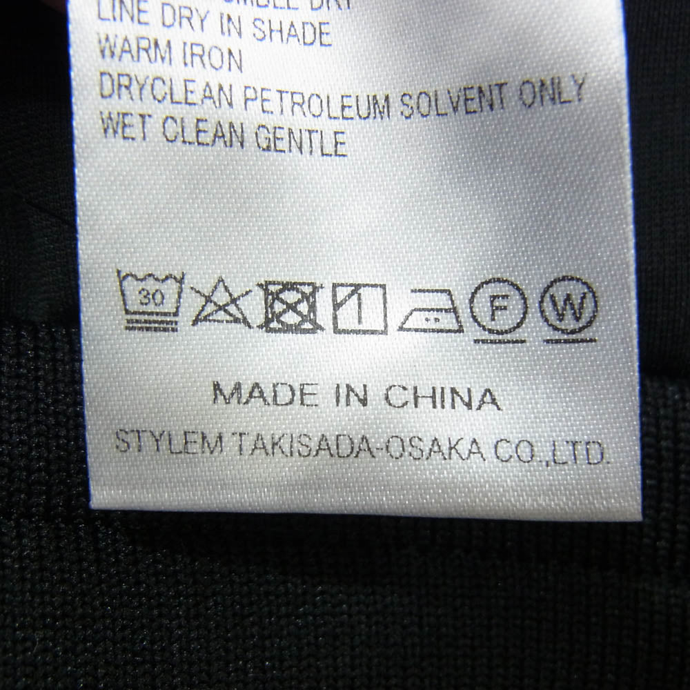 クロスクローゼット CLB-20027 Matte Twist Jogger Pants マットツイスト ダブルジャージ パンツ ブラック系 3【中古】