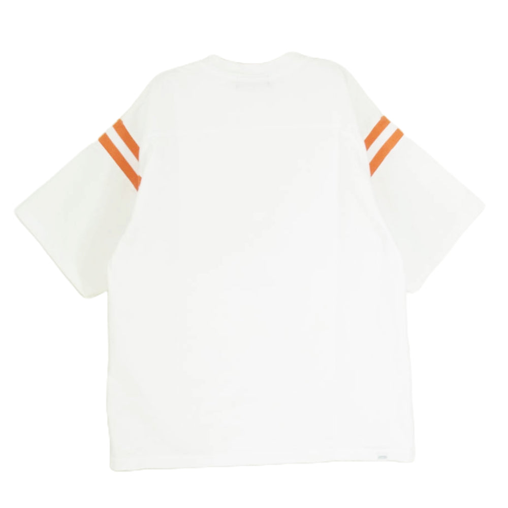 HYSTERIC GLAMOUR ヒステリックグラマー 25SS 02251CT07 HYS STARS フロントプリント Tシャツ 半袖カットソー ホワイト系 L【新古品】【未使用】【中古】