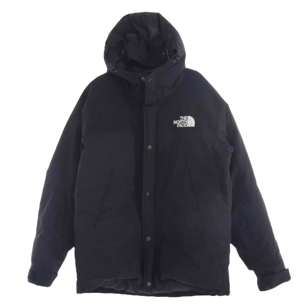 THE NORTH FACE ノースフェイス ND91930 Mountain Down Jacket GORE-TEX マウンテン ダウン ジャケット ゴアテックス ブラック系 XL【中古】