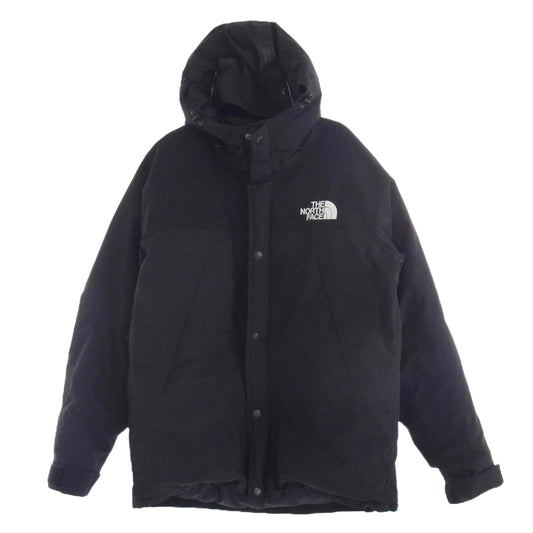 THE NORTH FACE ノースフェイス ND91930 Mountain Down Jacket GORE-TEX マウンテン ダウン ジャケット ゴアテックス ブラック系 XL【中古】