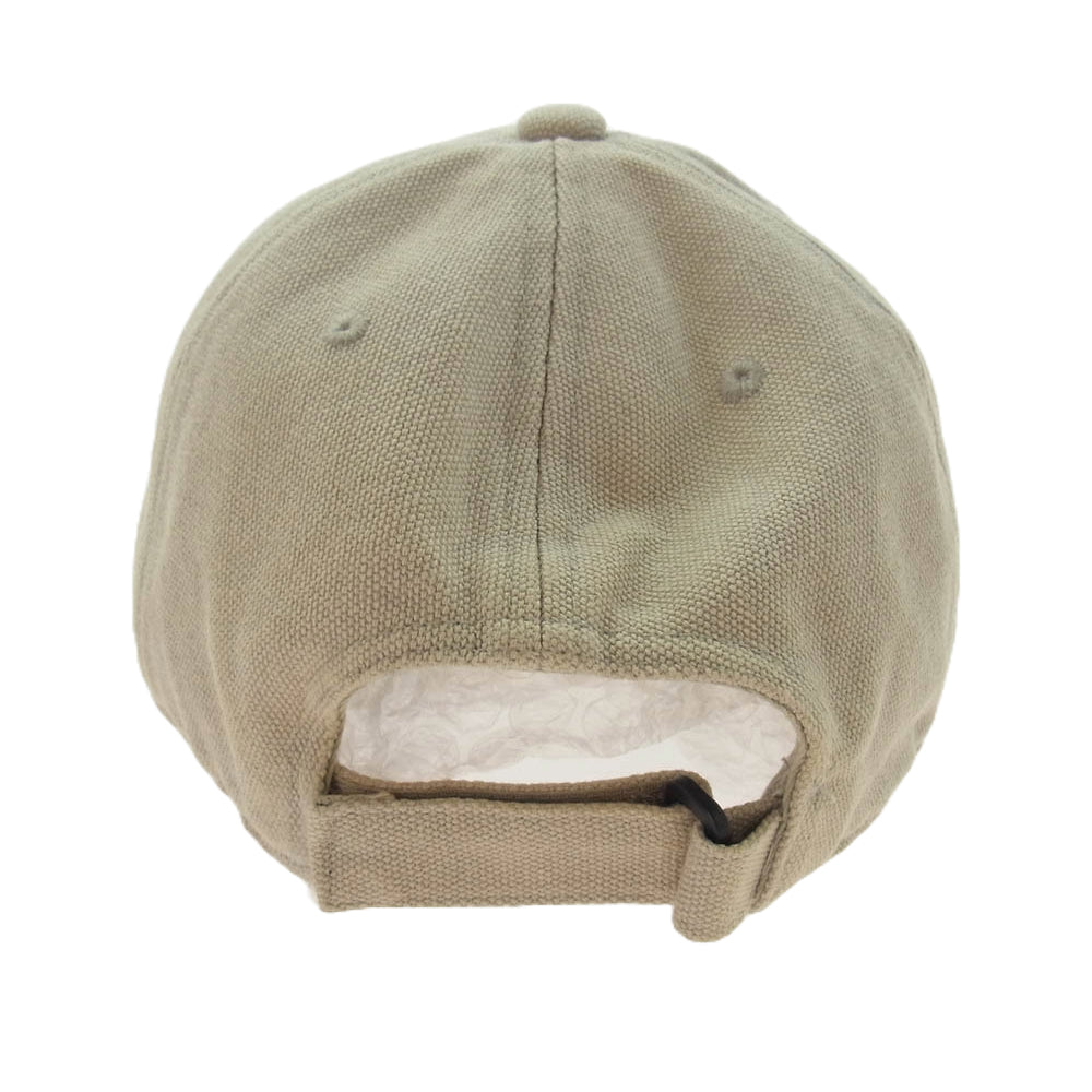 ACNE STUDIOS アクネストゥディオズ HATS000146 Mushroom beige six panel baseball cap マッシュルーム パネル フェイス パッチ ベースボール キャップ ベージュ系【中古】