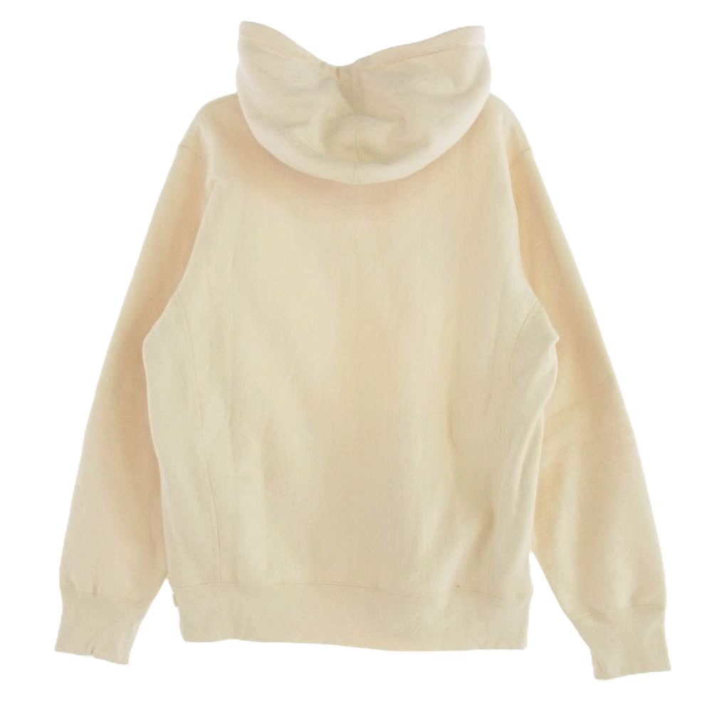 Supreme シュプリーム 19AW Delta Logo Hooded Sweatshirt デルタ ロゴ パーカー オフホワイト系 M【中古】