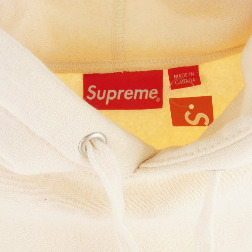Supreme シュプリーム 19AW Delta Logo Hooded Sweatshirt デルタ ロゴ パーカー オフホワイト系 M【中古】