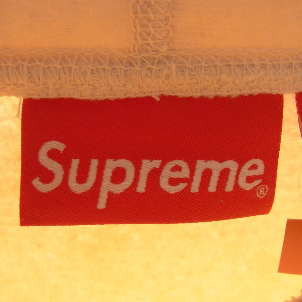 Supreme シュプリーム 19AW Delta Logo Hooded Sweatshirt デルタ ロゴ パーカー オフホワイト系 M【中古】
