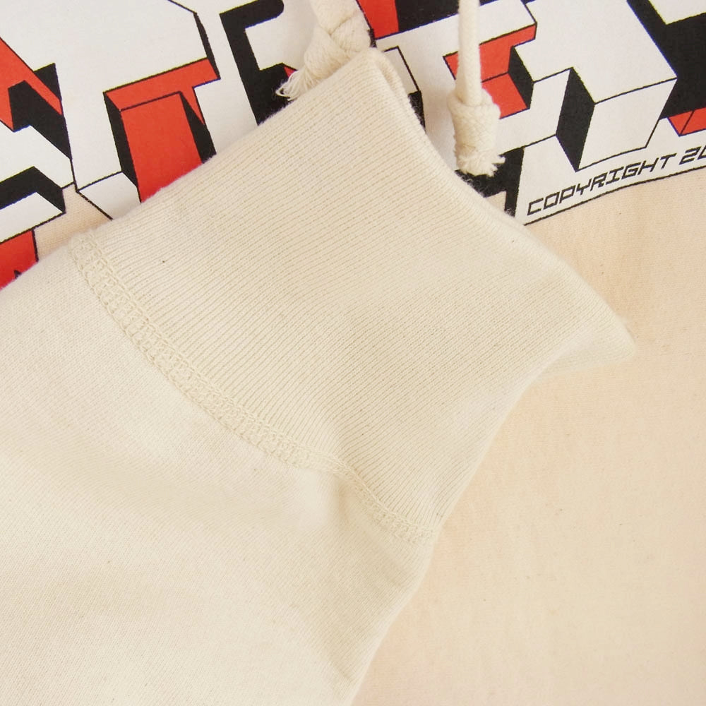 Supreme シュプリーム 19AW Delta Logo Hooded Sweatshirt デルタ ロゴ パーカー オフホワイト系 M【中古】