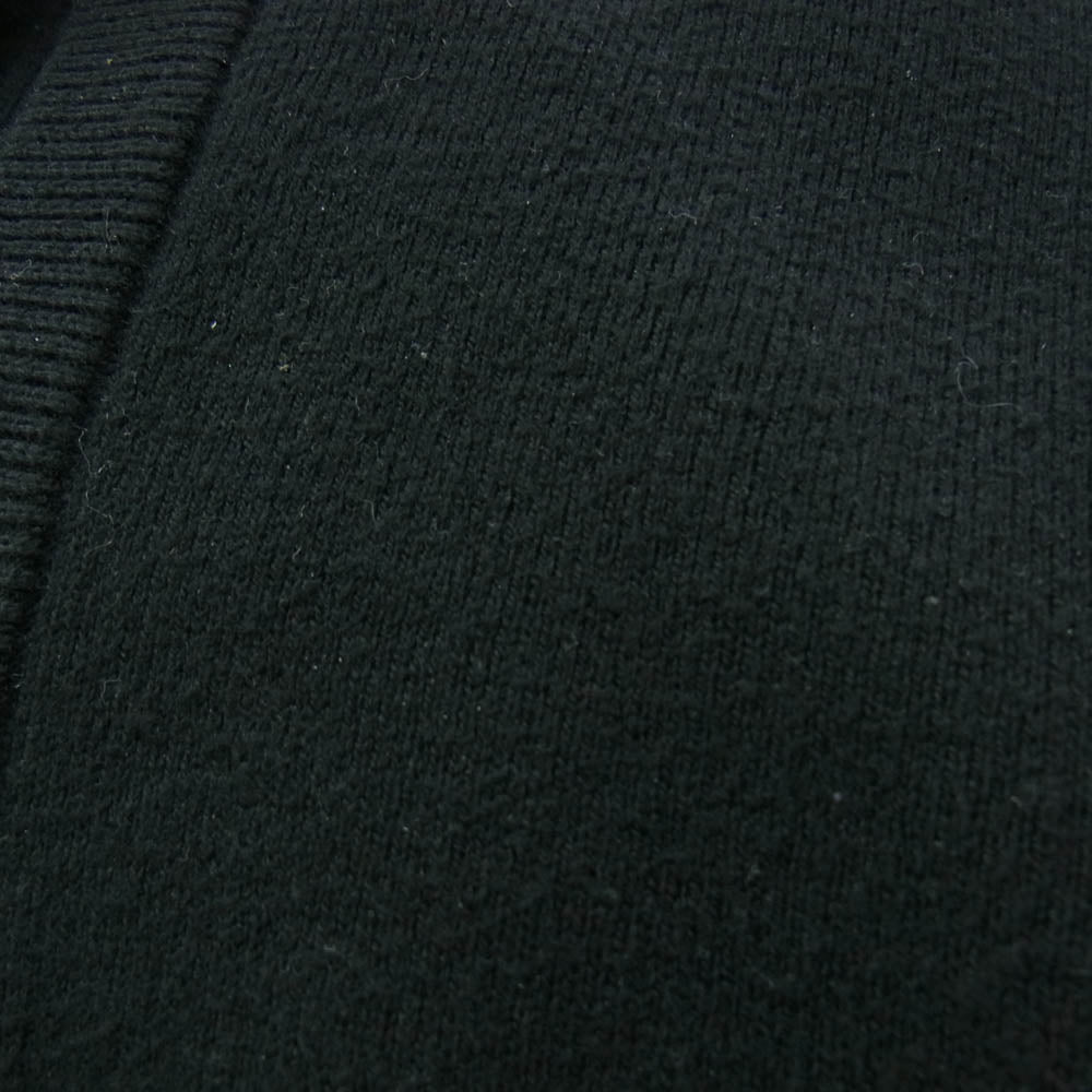 HYSTERIC GLAMOUR ヒステリックグラマー 02221ND02 ガールズバンド THE VOLTAGE 編込 カーディガン ブラック系 L【中古】