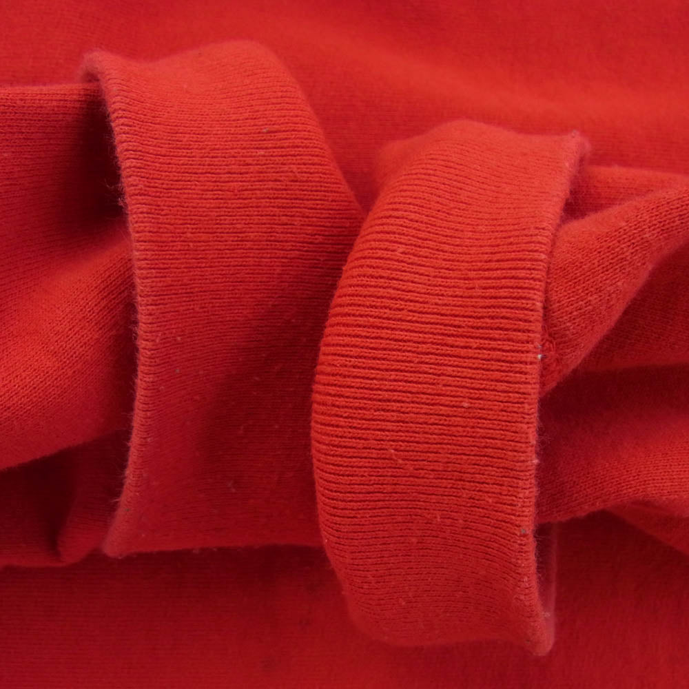 Supreme シュプリーム 19SS Apple Hooded Sweatshirt アップル ロゴ パーカー レッド系 L【中古】