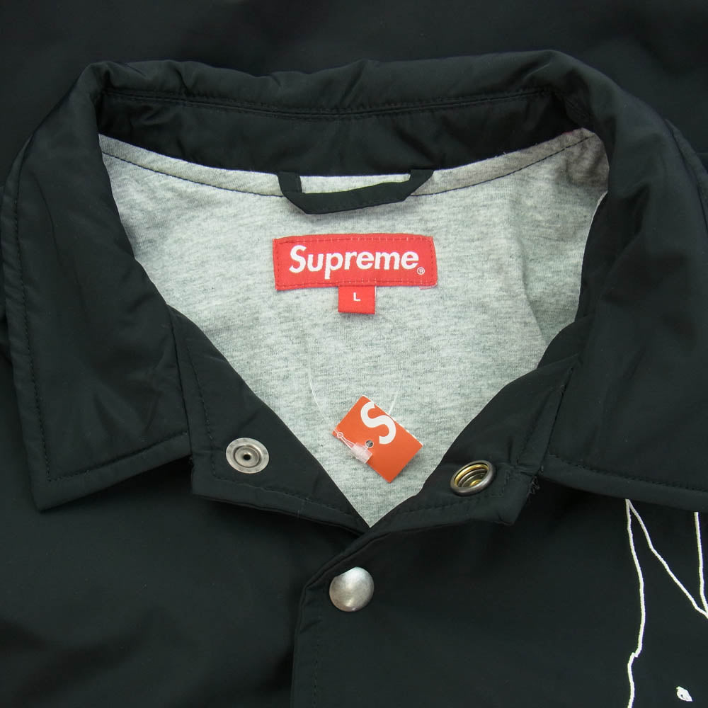 Supreme シュプリーム 22SS Gummo Coaches Jacket ガンモ コーチ ジャケット ブラック系 L【中古】