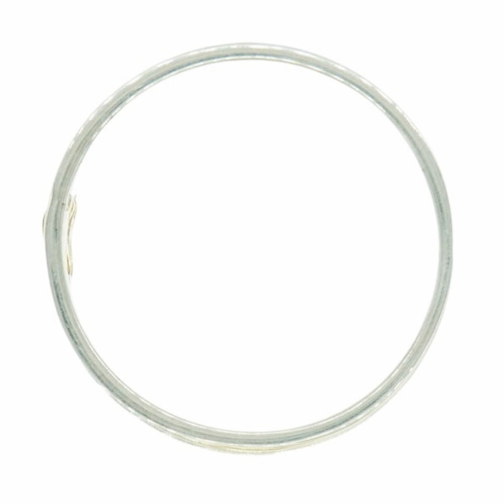 ダントミマツ SPOOL RING LONG K18 SILVER925 リング ゴールド シルバー 9号【中古】