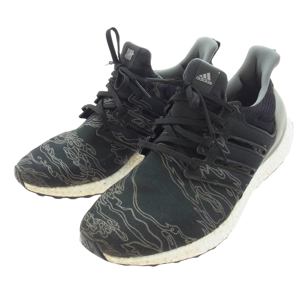 adidas アディダス BC0472 ULTRA BOOST UNDEFEATED PERFORMANCE RUNNING BLACK ウルトラブースト アンディフィーテッド パフォーマンス ランニングシューズ ブラック系 28.5cm【中古】