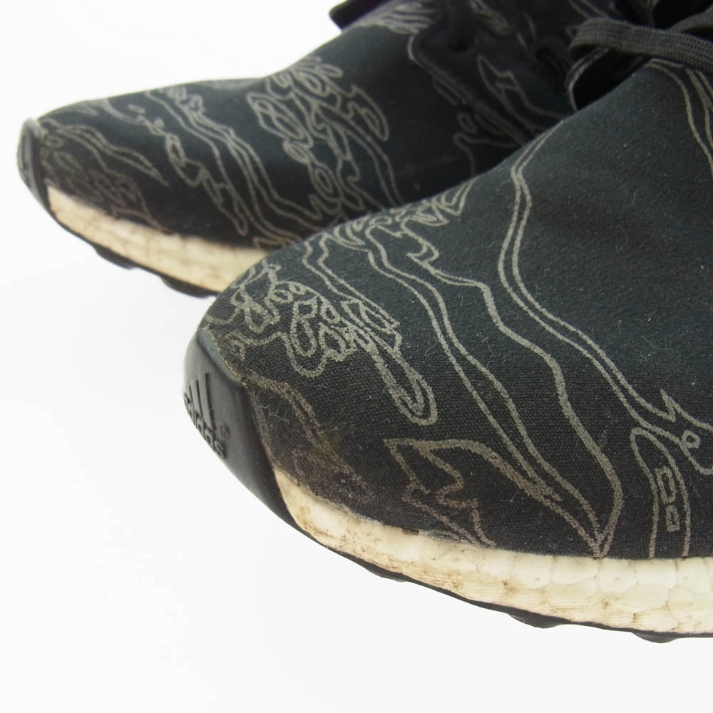 adidas アディダス BC0472 ULTRA BOOST UNDEFEATED PERFORMANCE RUNNING BLACK ウルトラブースト アンディフィーテッド パフォーマンス ランニングシューズ ブラック系 28.5cm【中古】