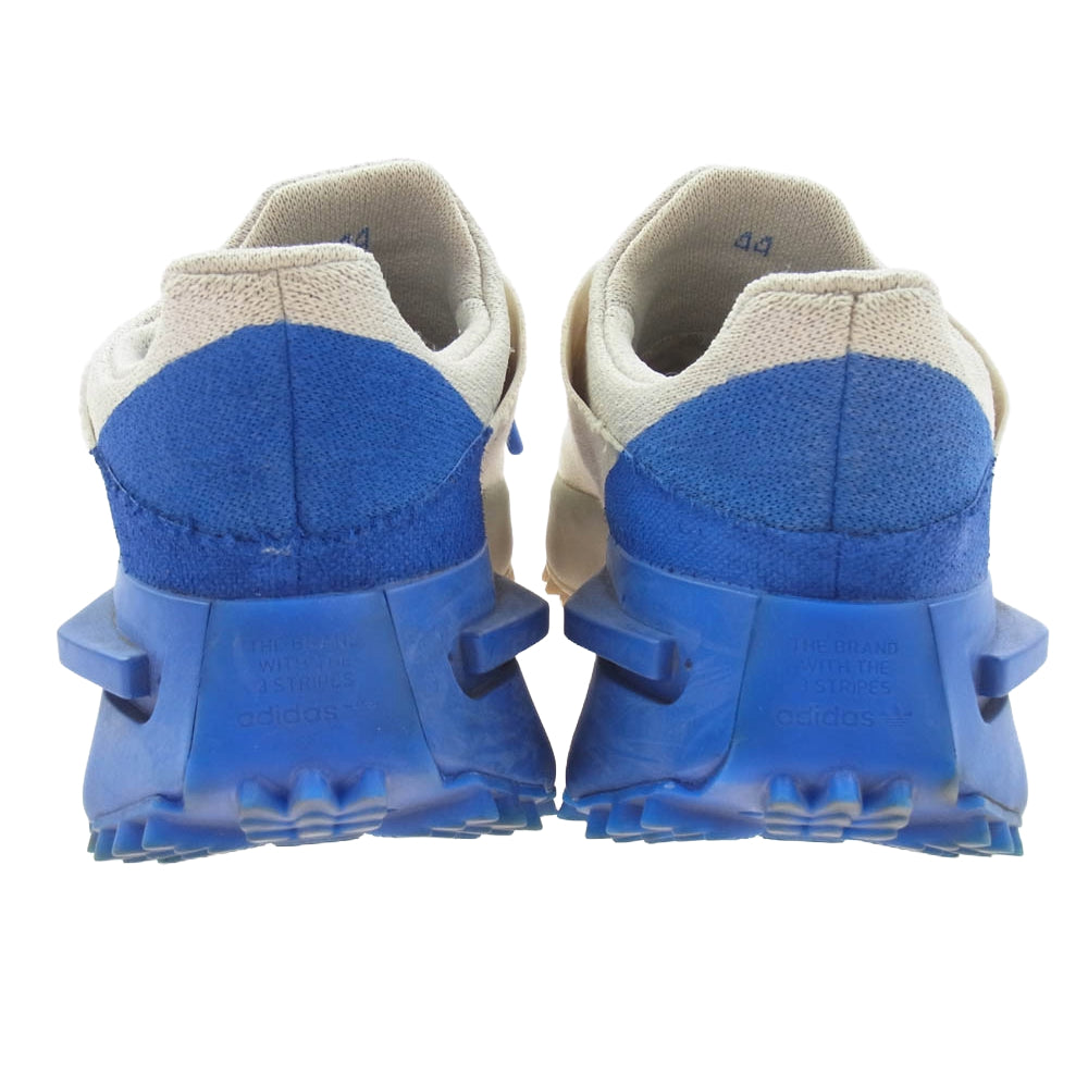 adidas アディダス HP2641 × Pharrell Williams ファレル・ウィリアムス NMD S1 Maubs スニーカー ベージュ系 ブルー系 28cm【中古】