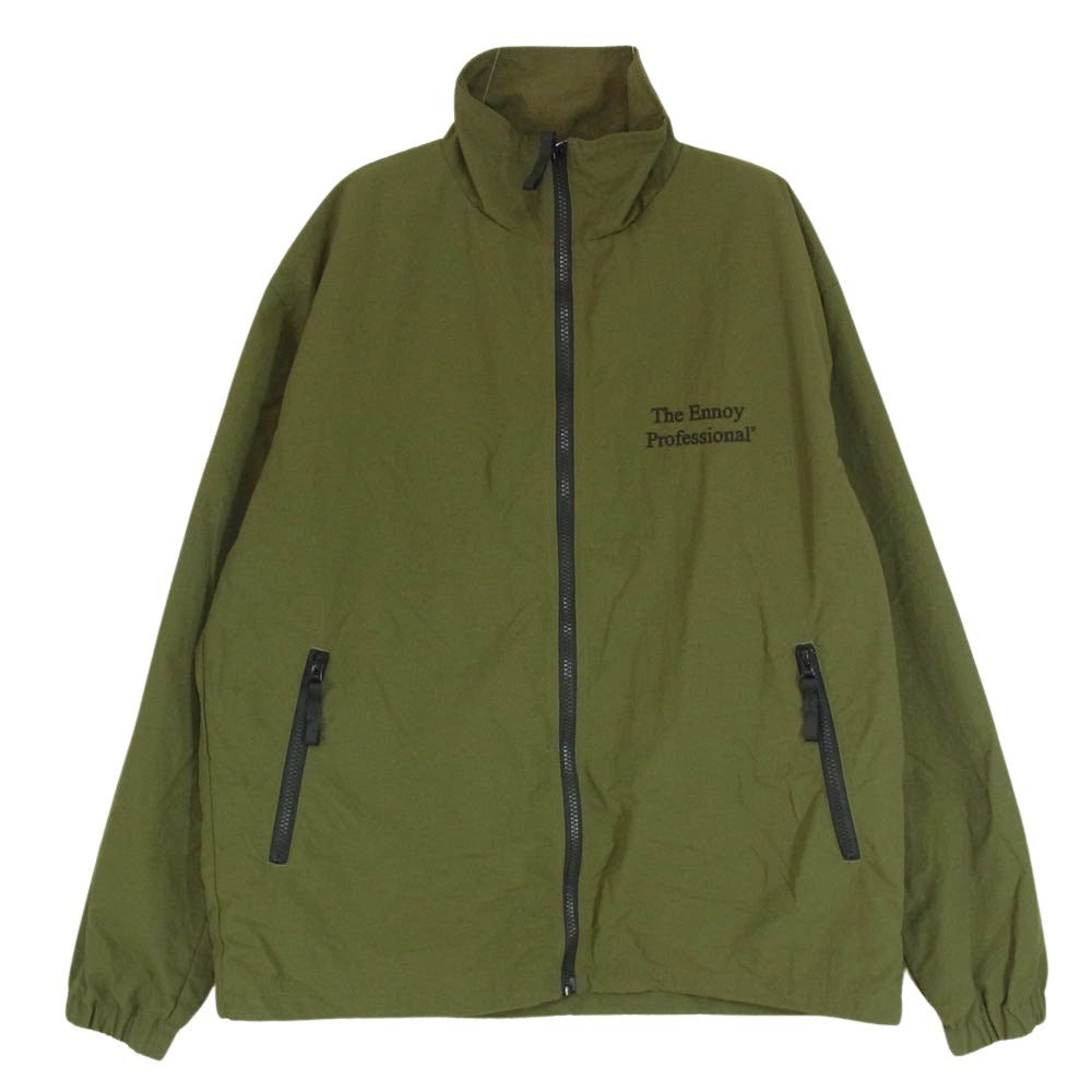 The Ennoy Professional ザ エンノイ プロフェッショナル 21SS SS21BRENJK01LV Stylistshibutsu Nylon Jacket スタイリスト私物 ナイロン ジャケット カーキ系 M【中古】