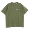 Supreme シュプリーム S/S Pocket Tee Olive ポケット 刺繍 半袖 Tシャツ オリーブ オリーブ M【中古】