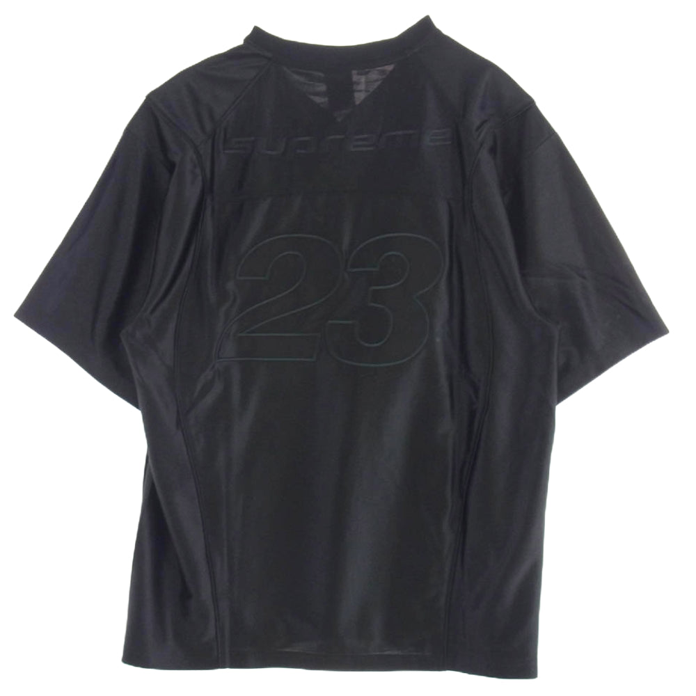 Supreme シュプリーム 24AW JORDAN WARM UP JERSEY ジョーダン ウォームアップ ジャージー 半袖 Tシャツ ブラック系 L【美品】【中古】