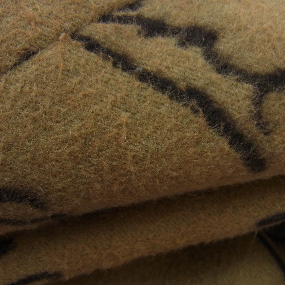 Supreme シュプリーム 20AW Script Logos Wool Overcoat スクリプトロゴ ウール オーバーオール ブラウン系 M【中古】