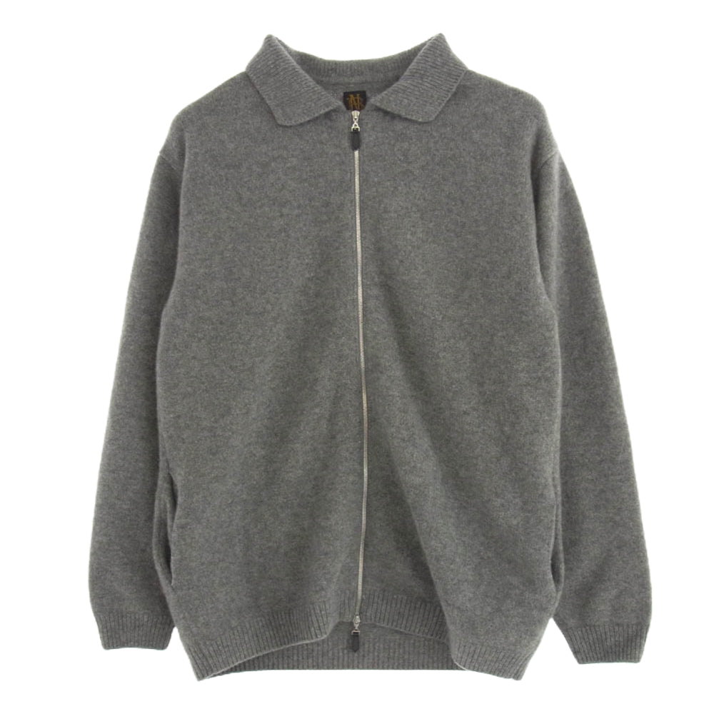 バトナー 23AW BN-23FM-085 UNITED ARROWS 別注 ジップ カーディガン グレー系 2【中古】