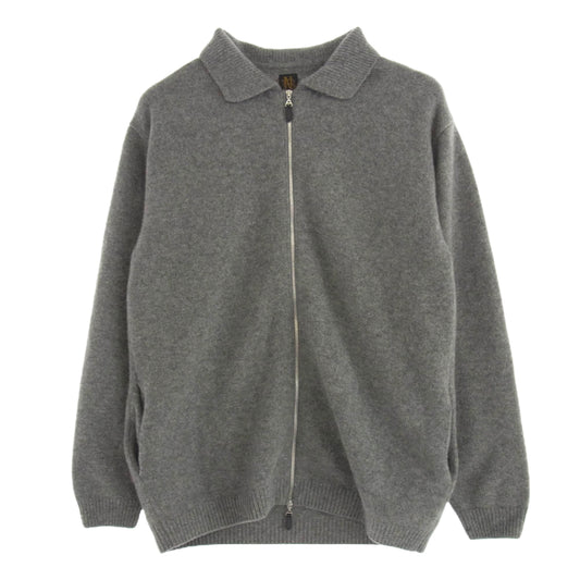 バトナー 23AW BN-23FM-085 UNITED ARROWS 別注 ジップ カーディガン グレー系 2【中古】