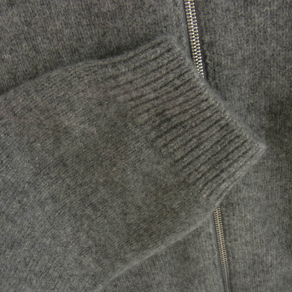 バトナー 23AW BN-23FM-085 UNITED ARROWS 別注 ジップ カーディガン グレー系 2【中古】