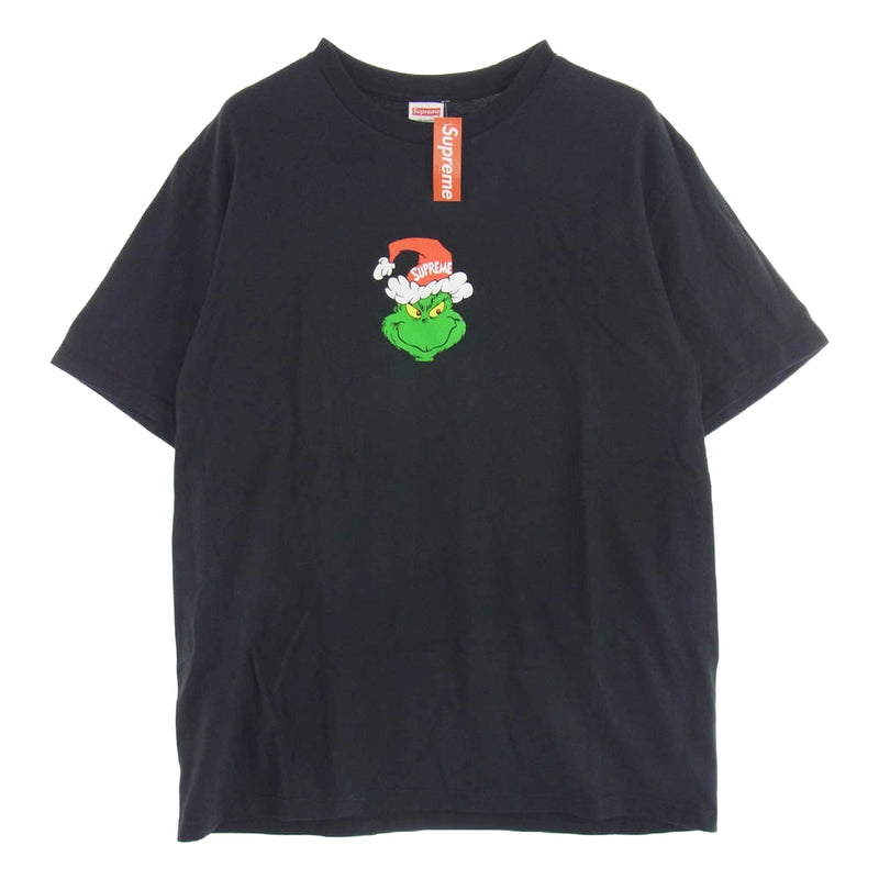 Supreme シュプリーム 24AW GRINCH TEE グリンチ プリント Tシャツ 半袖カットソー ブラック系 L【中古】