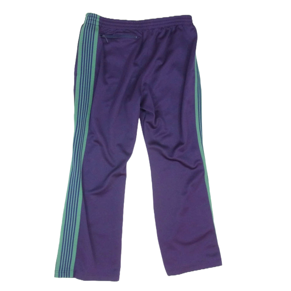Needles ニードルス 21SS IN183 Boot-Cut Track Pant ブーツカット サイドライン トラックパンツ パープル系 L【中古】