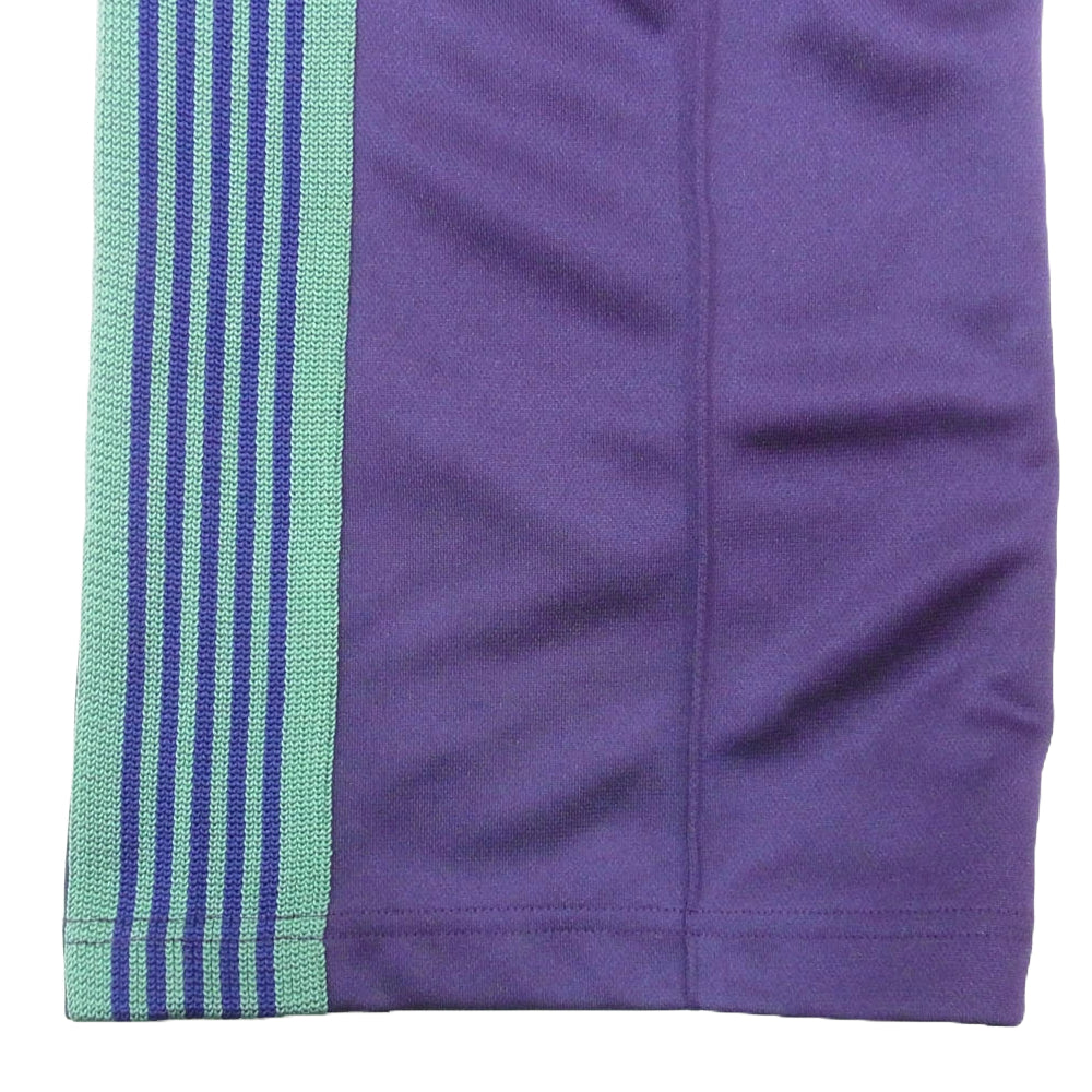 Needles ニードルス 21SS IN183 Boot-Cut Track Pant ブーツカット サイドライン トラックパンツ パープル系 L【中古】