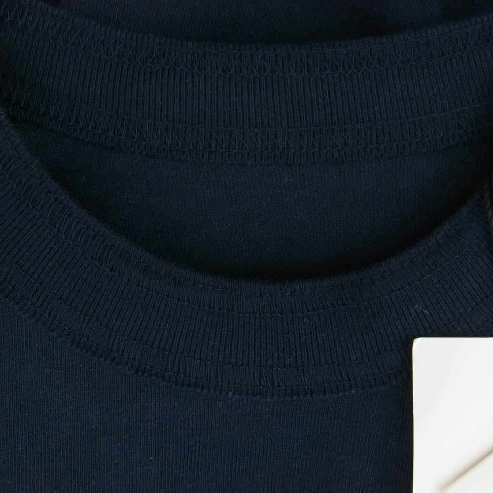 Sacai サカイ 21-0314S × Fragment Design フラグメントデザイン T-Shirt Navy フラグメント Tシャツ 半袖カットソー ネイビー系 2【極上美品】【中古】