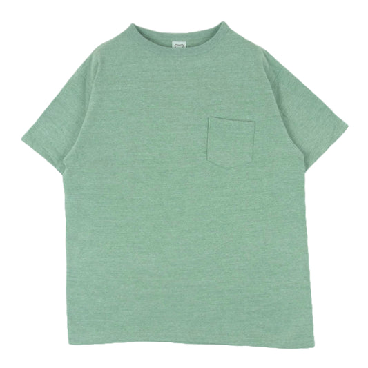 STANDARD CALIFORNIA スタンダードカリフォルニア SD 88/12 Vintage Wash Pocket Tee ビンテージ ウォッシュ ポケット 半袖 Tシャツ ライトグリーン系 L【中古】