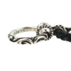 CHROME HEARTS クロムハーツ（原本有） EWLP SCRL アイウェア ループ スクロール バンド レザー ブレイド ネックレス シルバー系【中古】